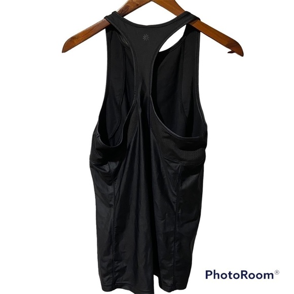 Athleta black scoop tank top size small - Picture 2 of 4